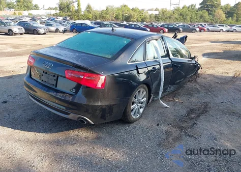 2014 Audi A6 Prestige из США, поврежденный, VIN WAUHMAFC5EN040385